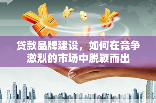 柳东贷款品牌建设，如何在竞争激烈的市场中脱颖而出