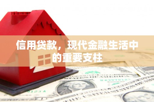 郁南信用贷款，现代金融生活中的重要支柱