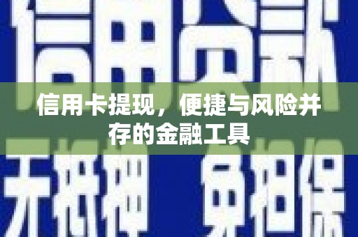 囊谦信用卡提现，便捷与风险并存的金融工具