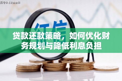 维西贷款还款策略，如何优化财务规划与降低利息负担