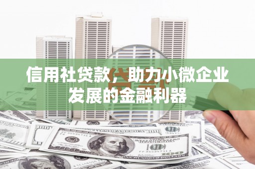 员山信用社贷款，助力小微企业发展的金融利器