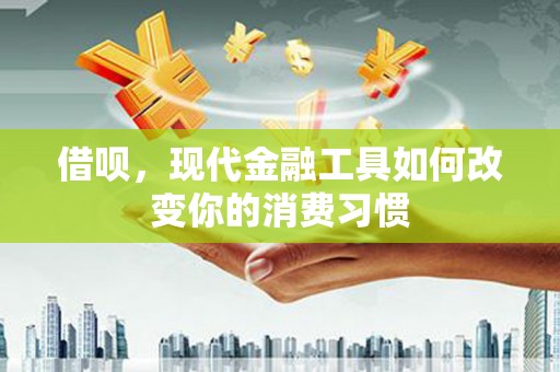东石借呗，现代金融工具如何改变你的消费习惯