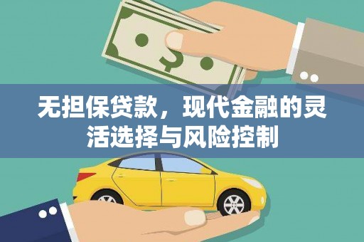 云林无担保贷款，现代金融的灵活选择与风险控制