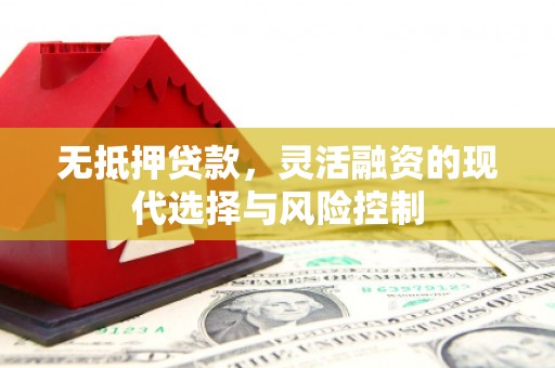 鹿草无抵押贷款，灵活融资的现代选择与风险控制