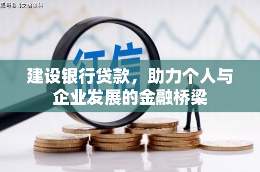 天峨建设银行贷款，助力个人与企业发展的金融桥梁