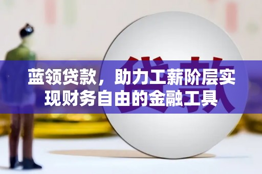丰城蓝领贷款，助力工薪阶层实现财务自由的金融工具