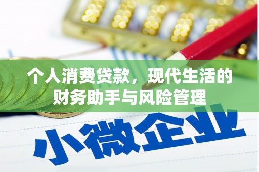 青白江个人消费贷款，现代生活的财务助手与风险管理