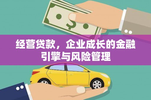 美浓经营贷款，企业成长的金融引擎与风险管理